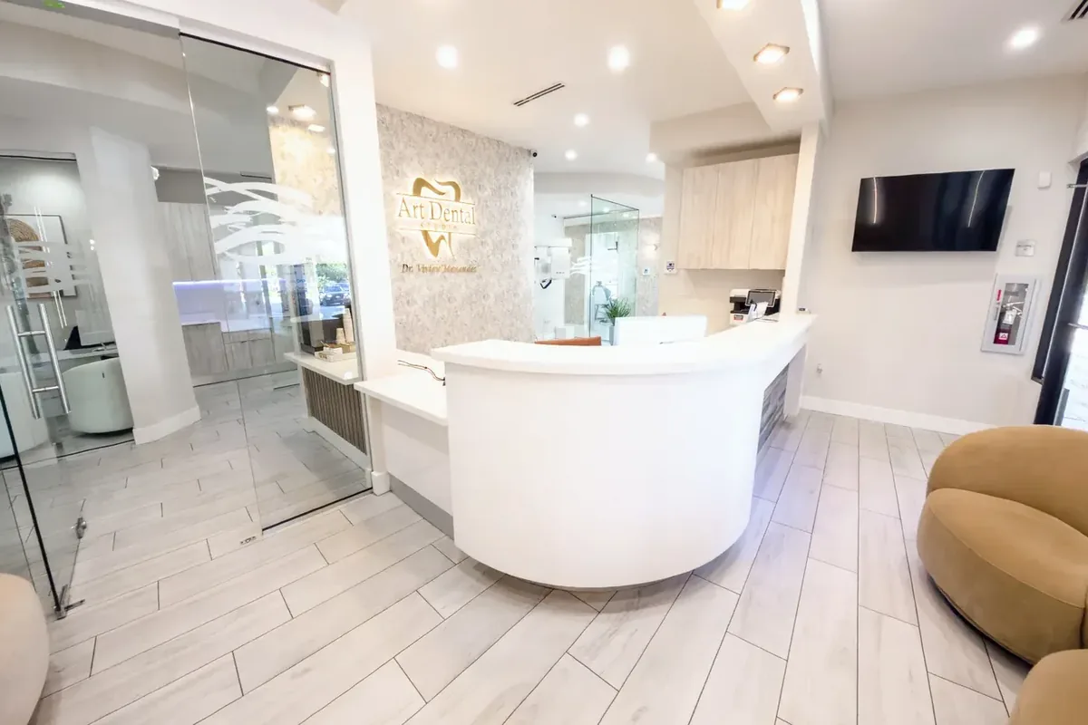Interior de una sede de Art Dental Studio
