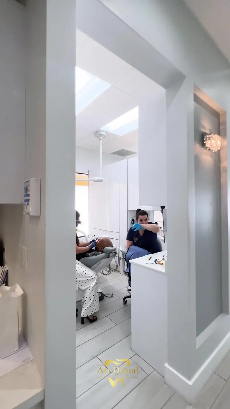 Behind the scenes at Art Dental Studio