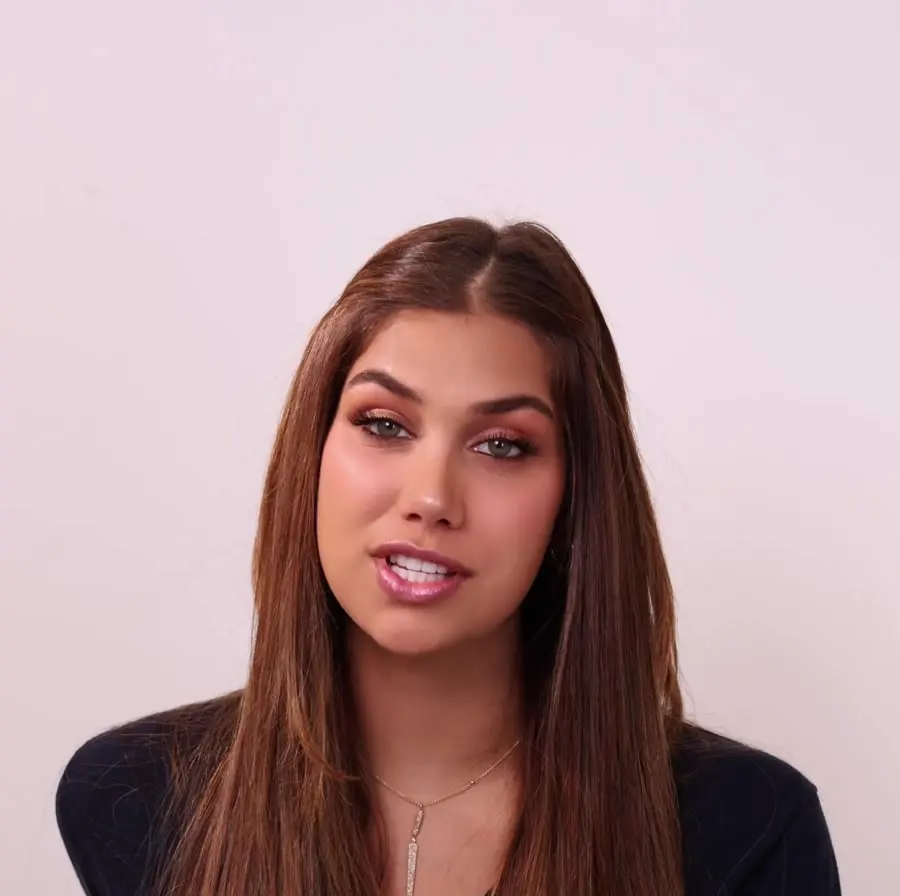 Lina Luaces during her video testimony at Art Dental Studio